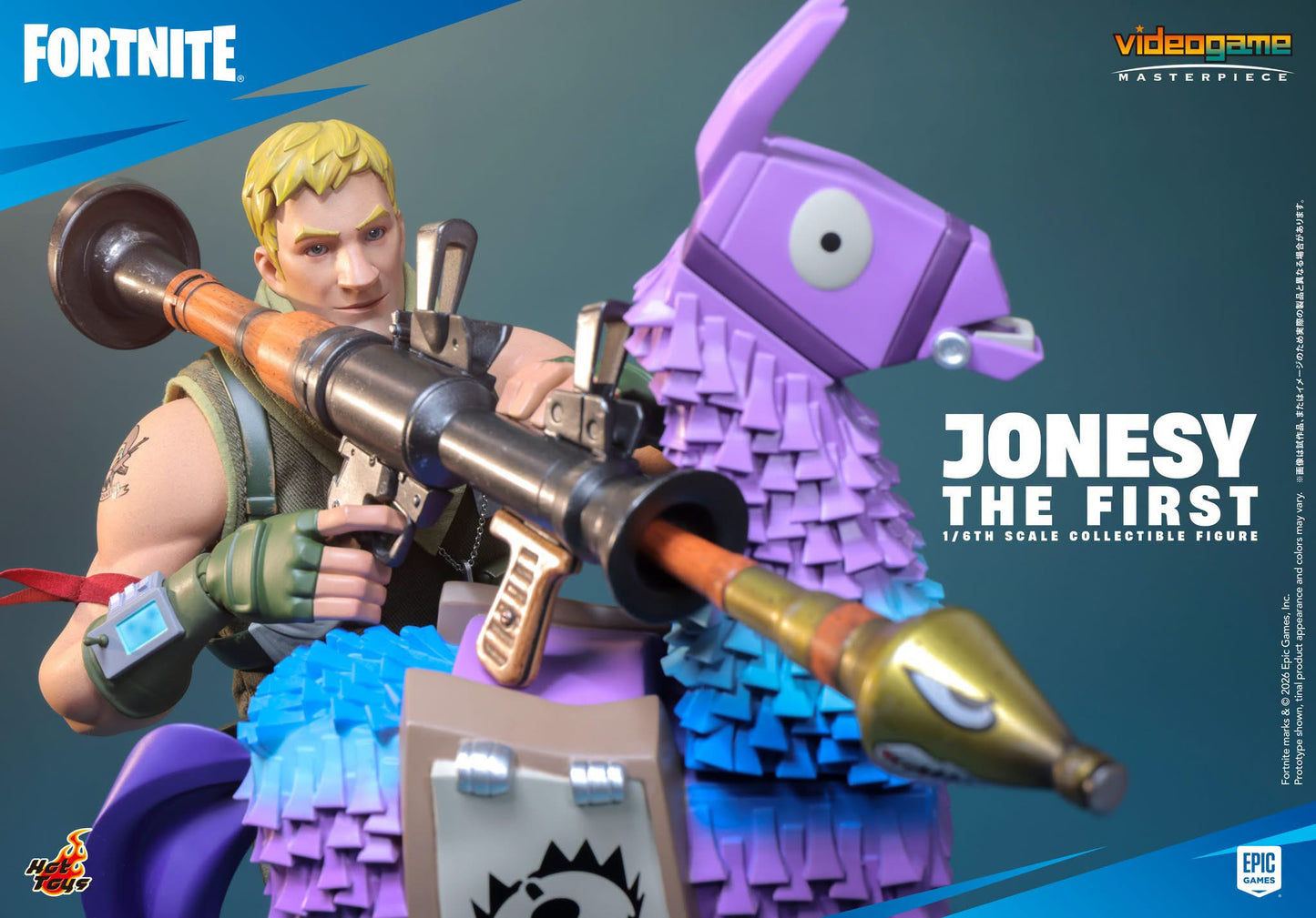 Preventa Figura Jonesy The First - FORNITE marca VGM85 escala 1/6