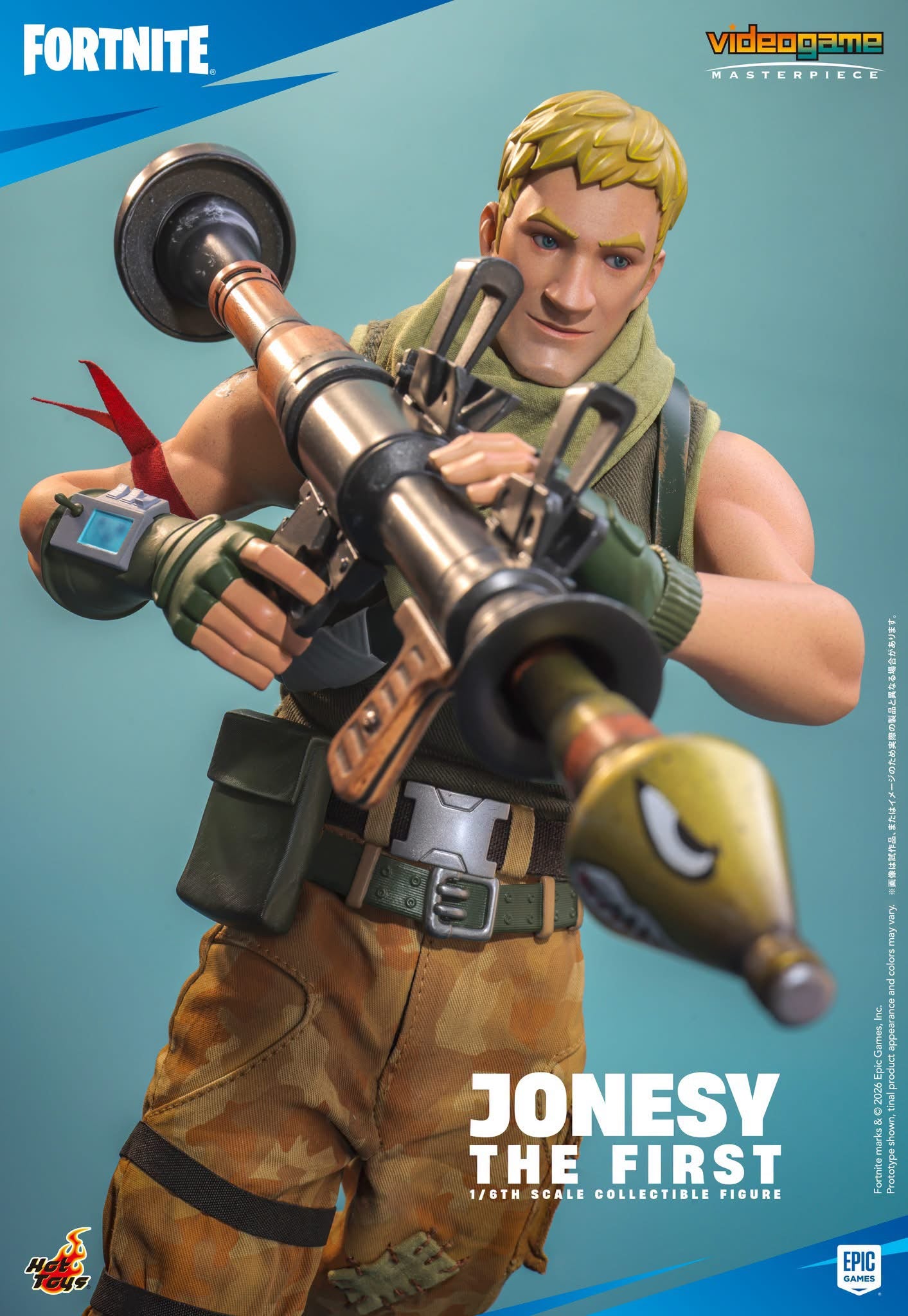 Preventa Figura Jonesy The First - FORNITE marca VGM85 escala 1/6