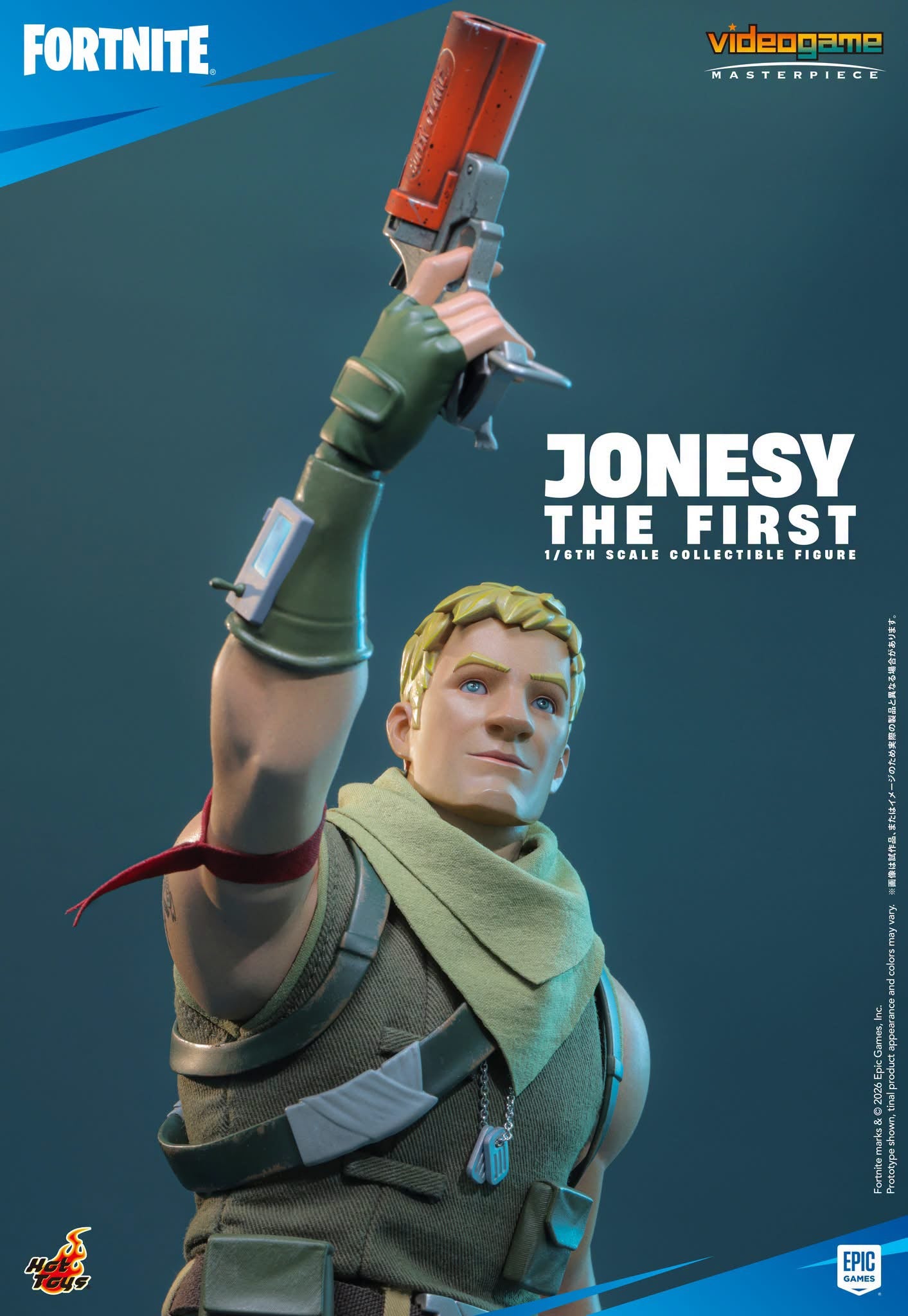 Preventa Figura Jonesy The First - FORNITE marca VGM85 escala 1/6