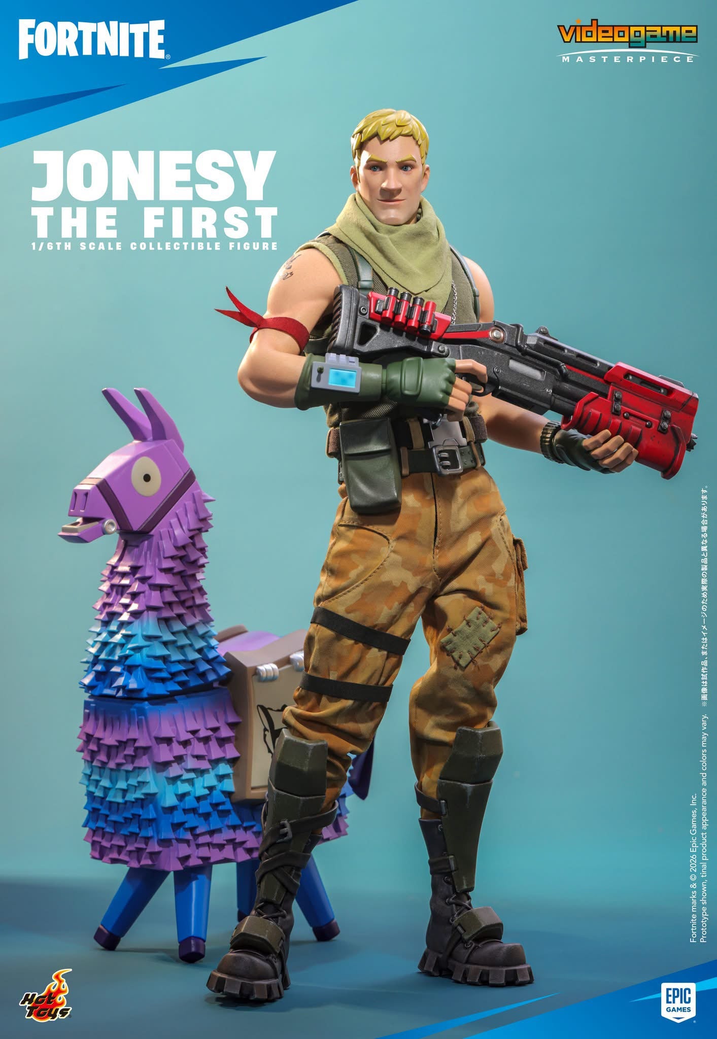Preventa Figura Jonesy The First - FORNITE marca VGM85 escala 1/6