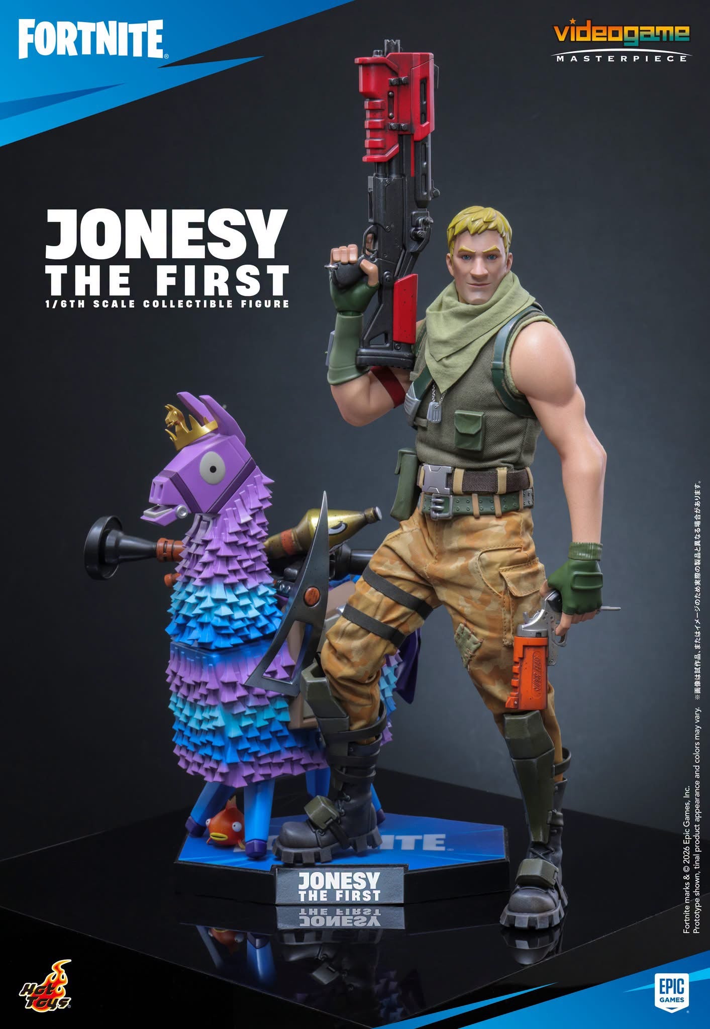 Preventa Figura Jonesy The First - FORNITE marca VGM85 escala 1/6