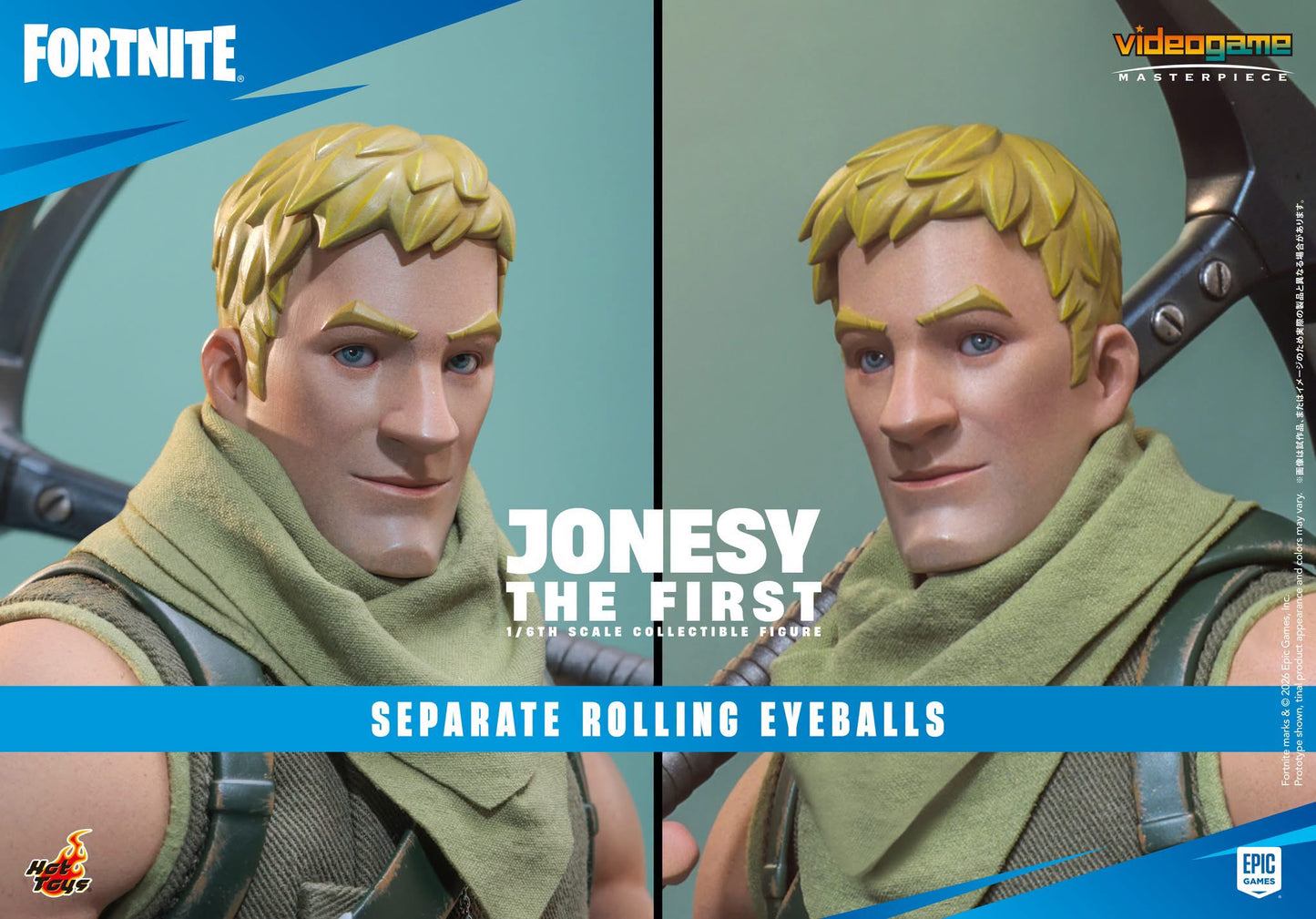 Preventa Figura Jonesy The First - FORNITE marca VGM85 escala 1/6