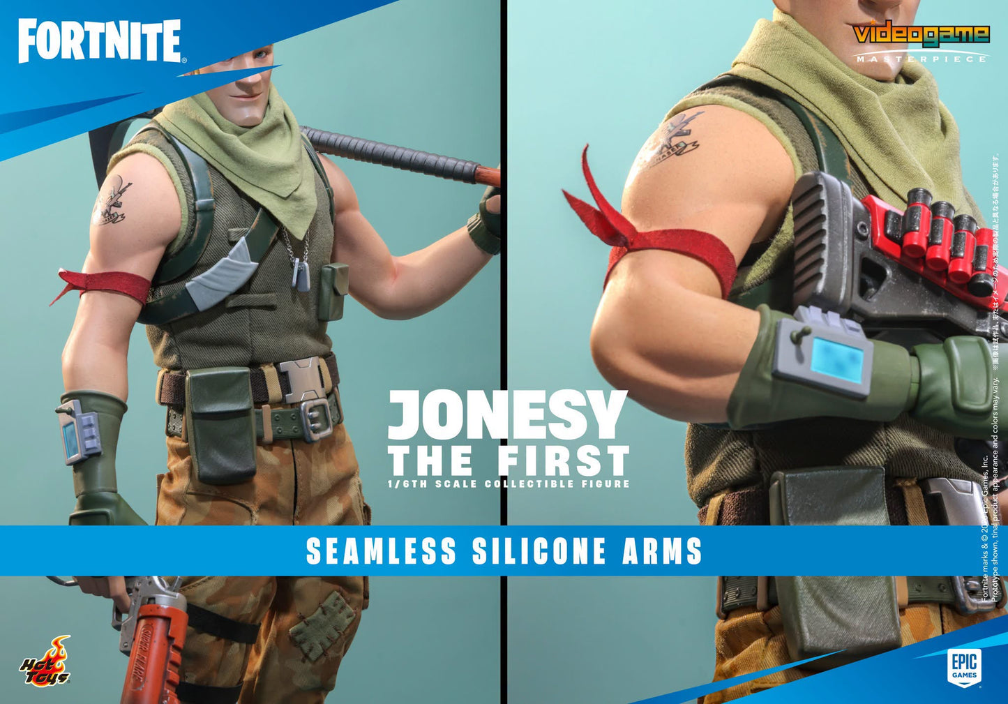 Preventa Figura Jonesy The First - FORNITE marca VGM85 escala 1/6