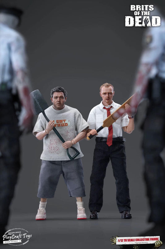 Pedido Figuras Zombie Brothers marca Play Craft Toys PC003 escala pequeña 1/12
