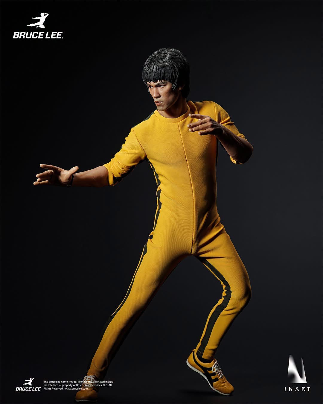 Preventa Figura Bruce Lee (Yellow Jumpsuit) marca INART A043 escala 1/6