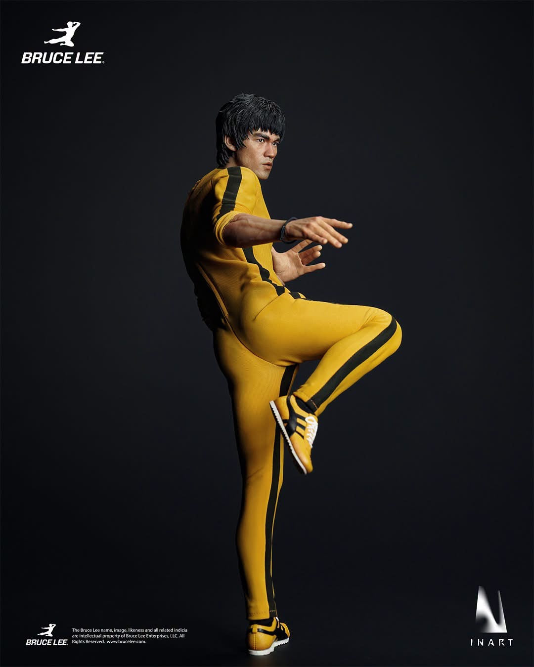 Preventa Figura Bruce Lee (Yellow Jumpsuit) marca INART A043 escala 1/6