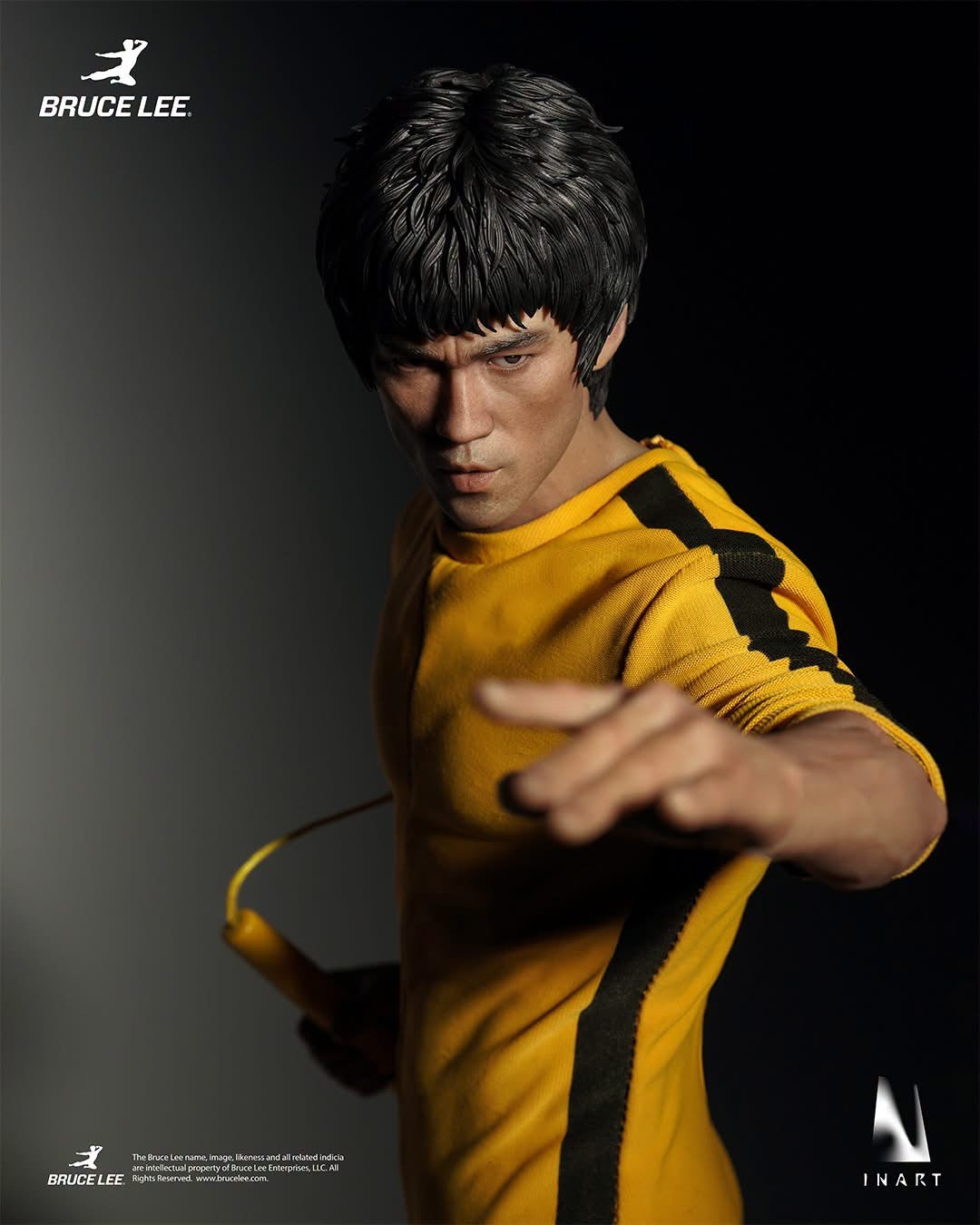 Preventa Figura Bruce Lee (Yellow Jumpsuit) marca INART A043 escala 1/6