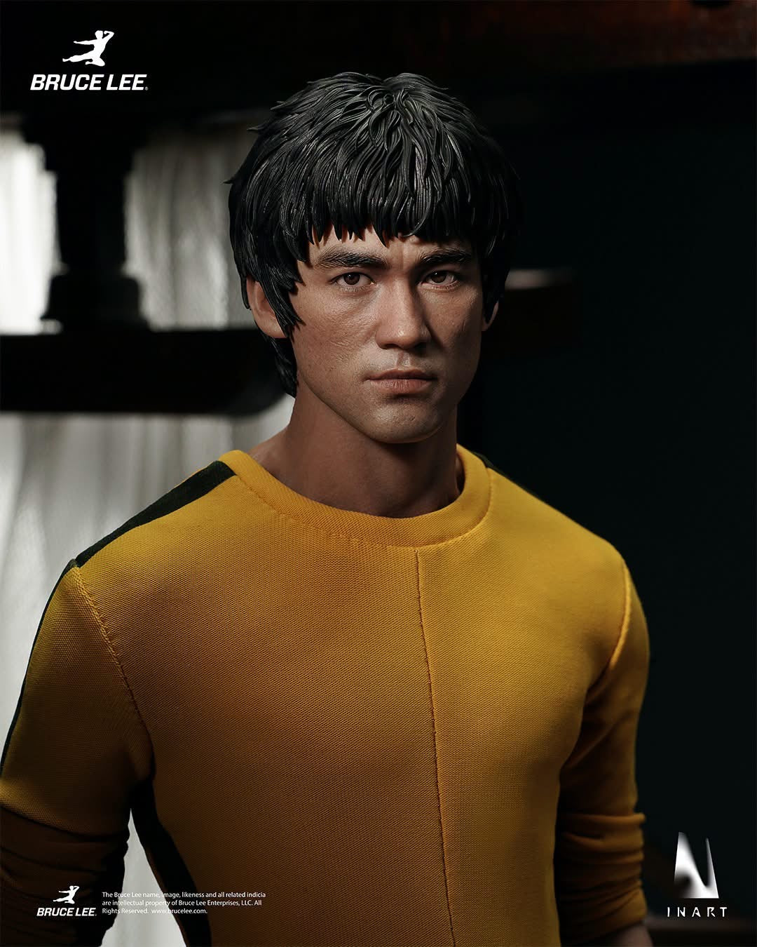 Preventa Figura Bruce Lee (Yellow Jumpsuit) marca INART A043 escala 1/6