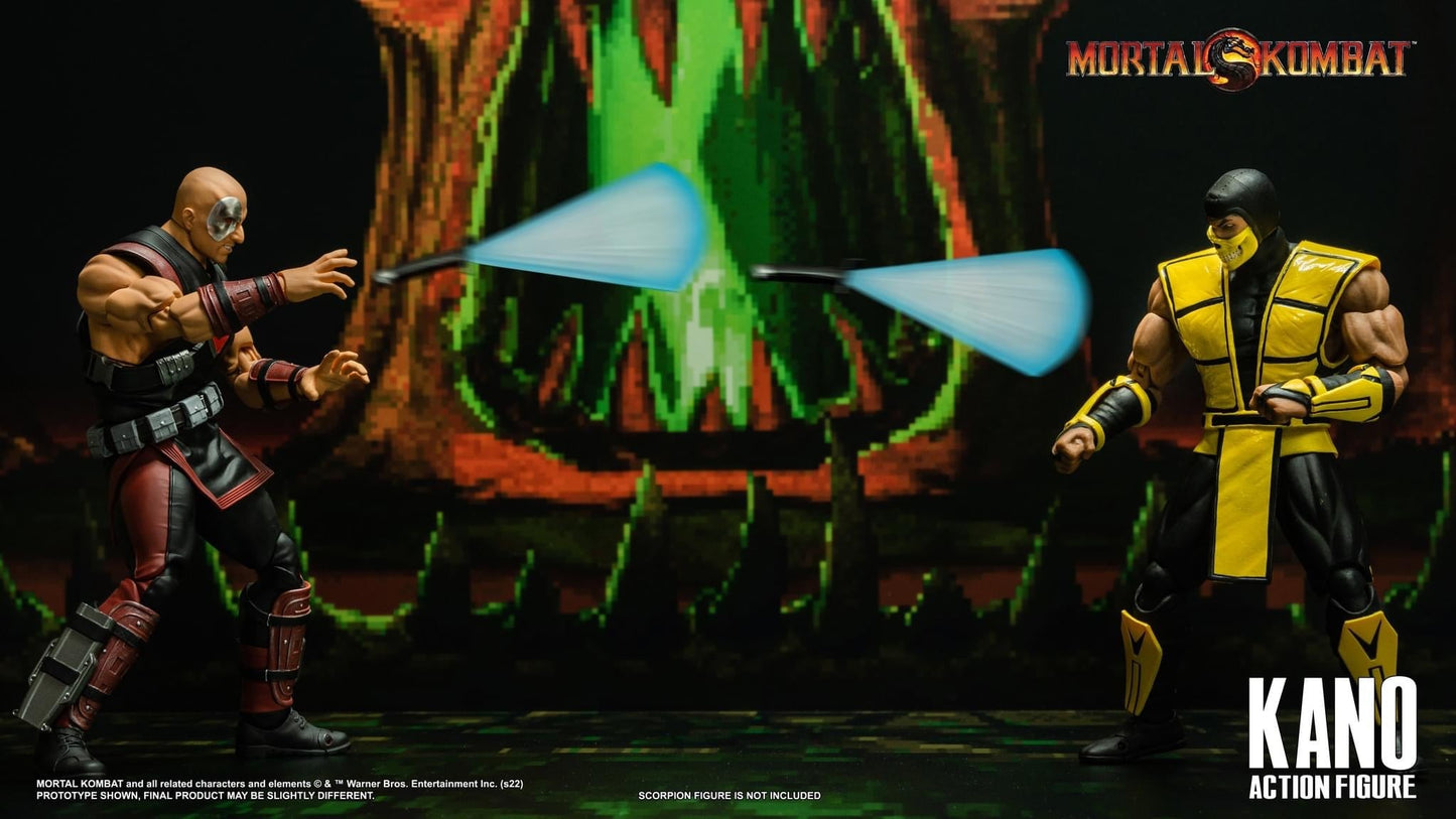 Pedido Figura Kano - Mortal Kombat marca Storm Collectibles escala 1/12
