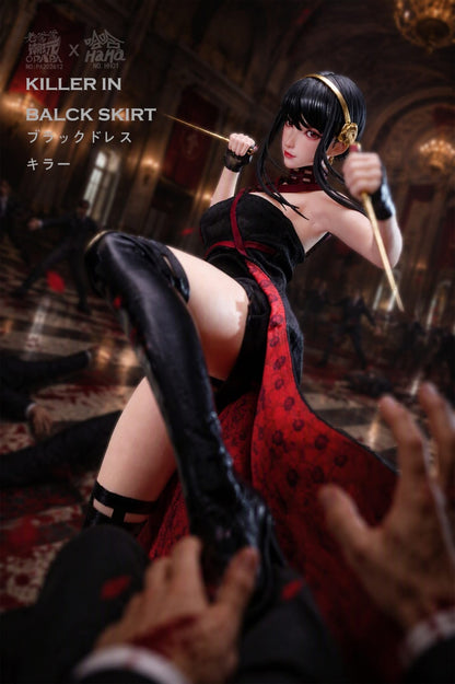 Preventa Figura Killer in Black Skirt marca Opapa Toys PA202612 escala 1/6
