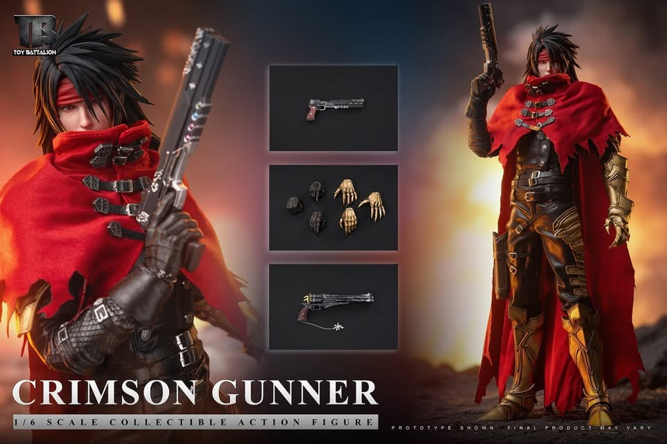 Preventa Figura Crimson Gunner marca Toys Battalion TB036 escala 1/6