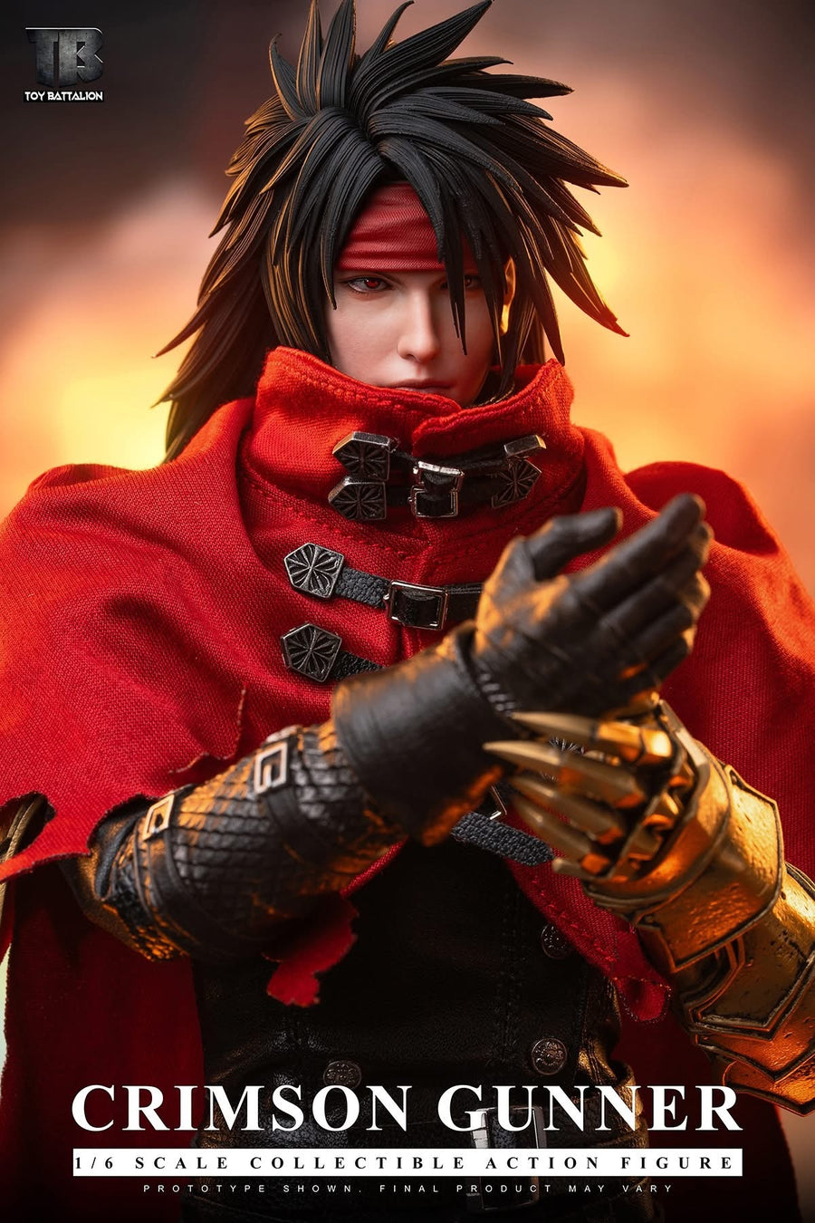Preventa Figura Crimson Gunner marca Toys Battalion TB036 escala 1/6