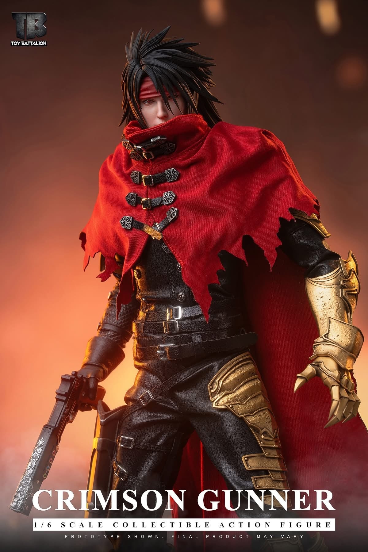 Preventa Figura Crimson Gunner marca Toys Battalion TB036 escala 1/6