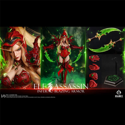 Preventa Figura ELF ASSASSIN marca Longshan LS2026-XK escala 1/6