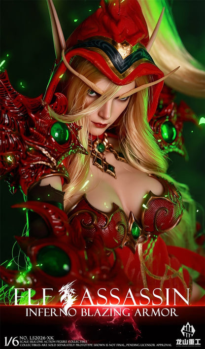 Preventa Figura ELF ASSASSIN marca Longshan LS2026-XK escala 1/6