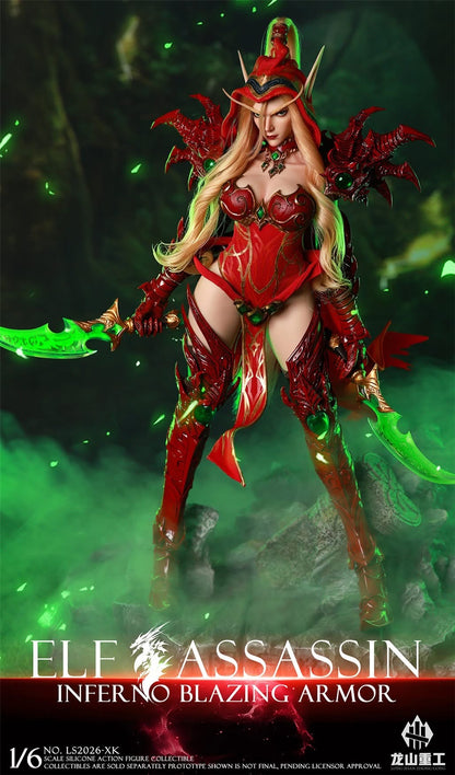 Preventa Figura ELF ASSASSIN marca Longshan LS2026-XK escala 1/6