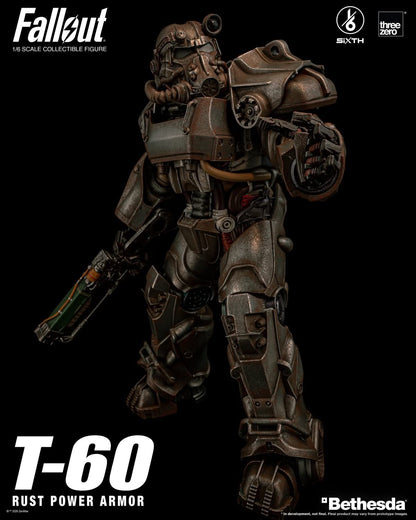 Preventa Figura T-60 Rust Power Armor - FALLOUT SiXTH marca Threezero 3Z1005 escala 1/6