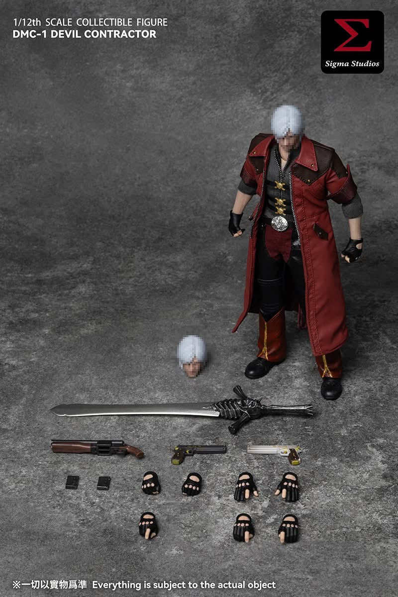 Preventa Figura Devil Contractor marca Sigma Studios DMC-1 escala 1/12