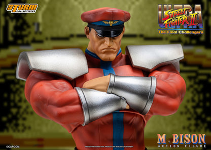 Preventa Figura M. BISON - Ultra Street Fighter II: The Final Challengers marca Storm Collectibles escala pequeña 1/12