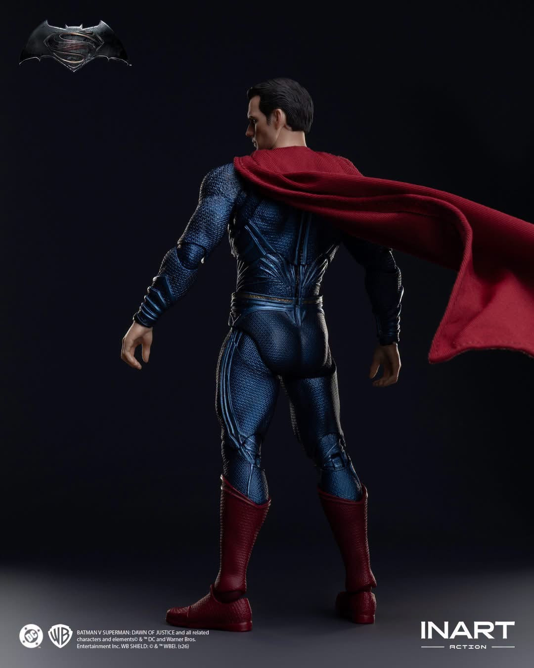 Preventa Figura SUPERMAN - Batman v Superman: Dawn of Justice marca INART M0005 escala 1/12