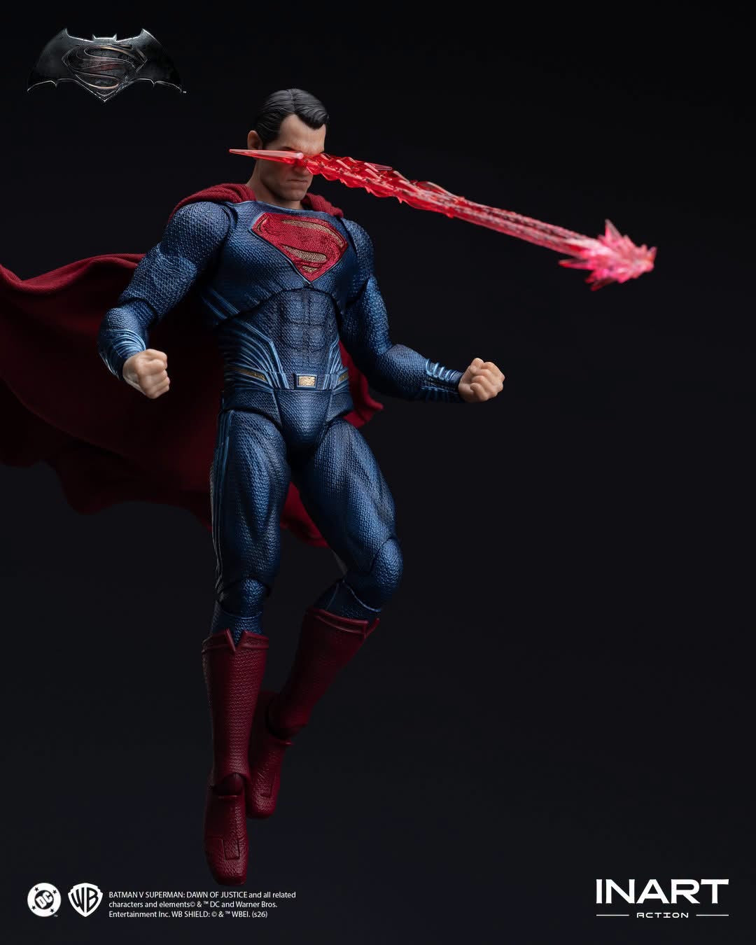 Preventa Figura SUPERMAN - Batman v Superman: Dawn of Justice marca INART M0005 escala 1/12
