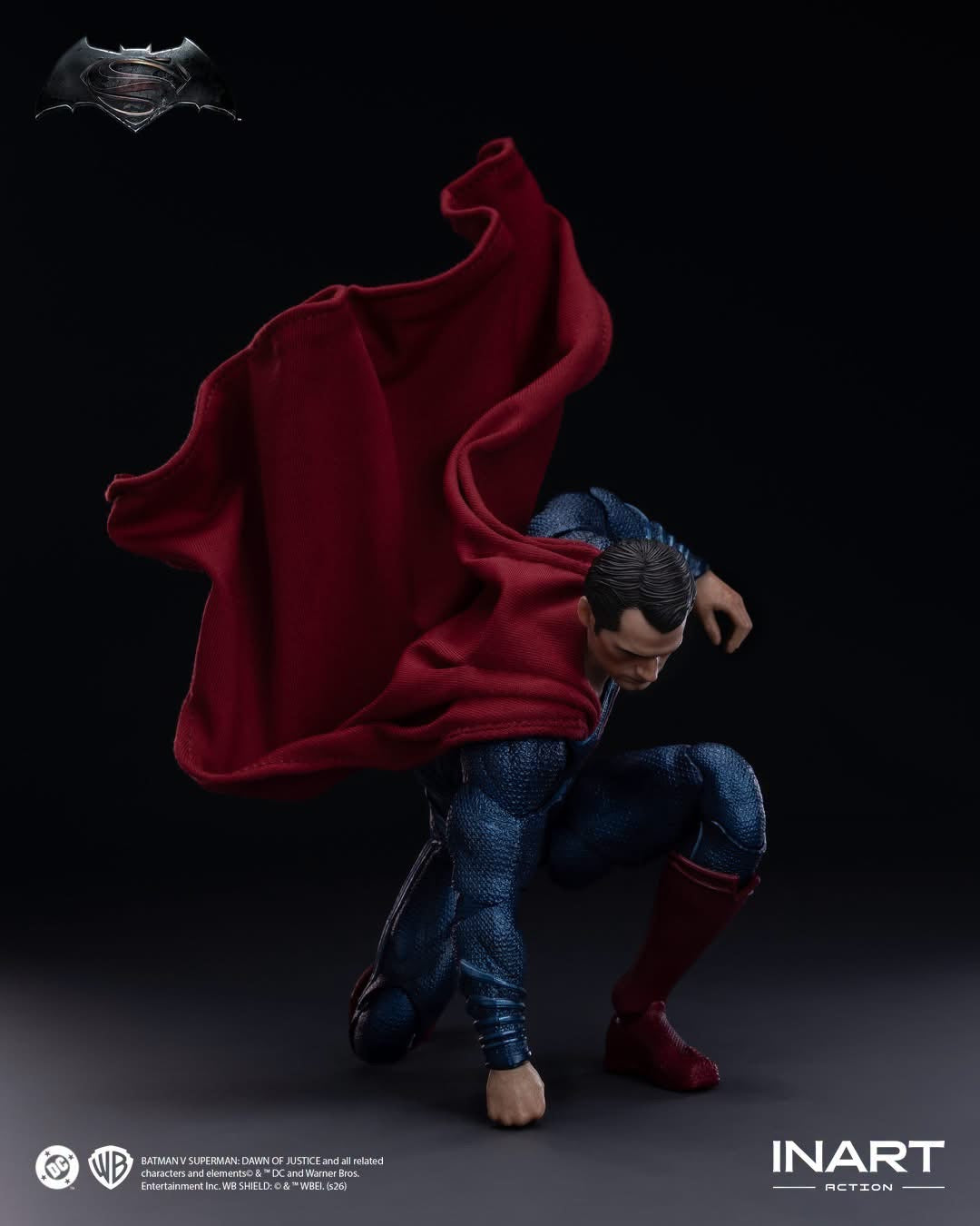Preventa Figura SUPERMAN - Batman v Superman: Dawn of Justice marca INART M0005 escala 1/12