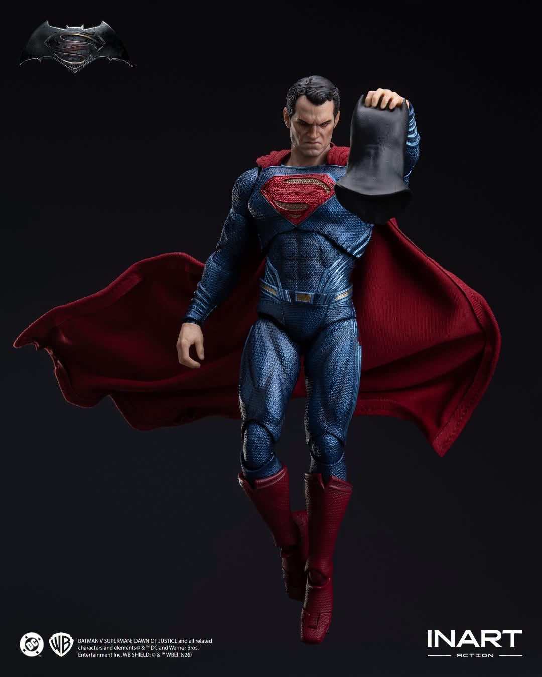 Preventa Figura SUPERMAN - Batman v Superman: Dawn of Justice marca INART M0005 escala 1/12