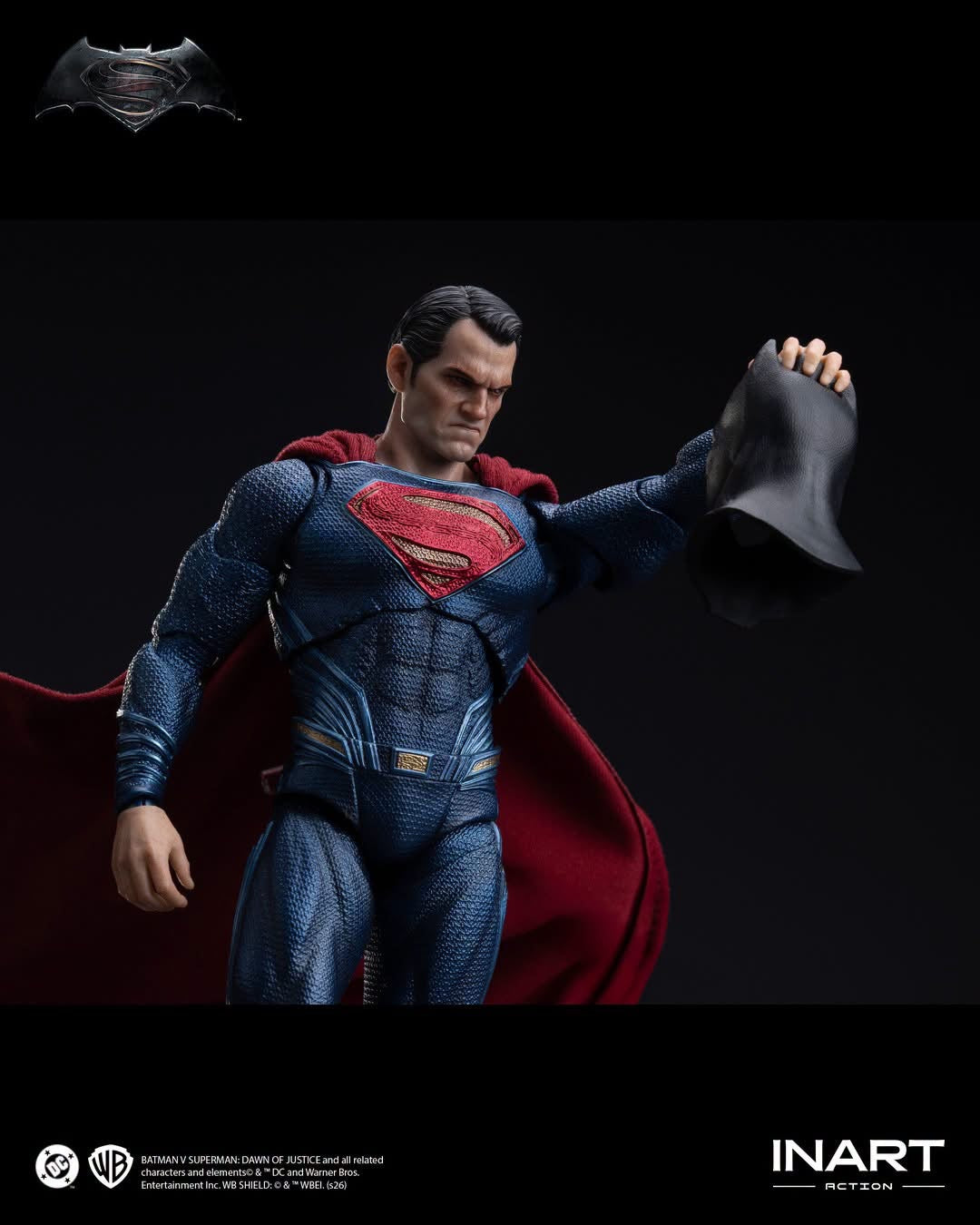 Preventa Figura SUPERMAN - Batman v Superman: Dawn of Justice marca INART M0005 escala 1/12