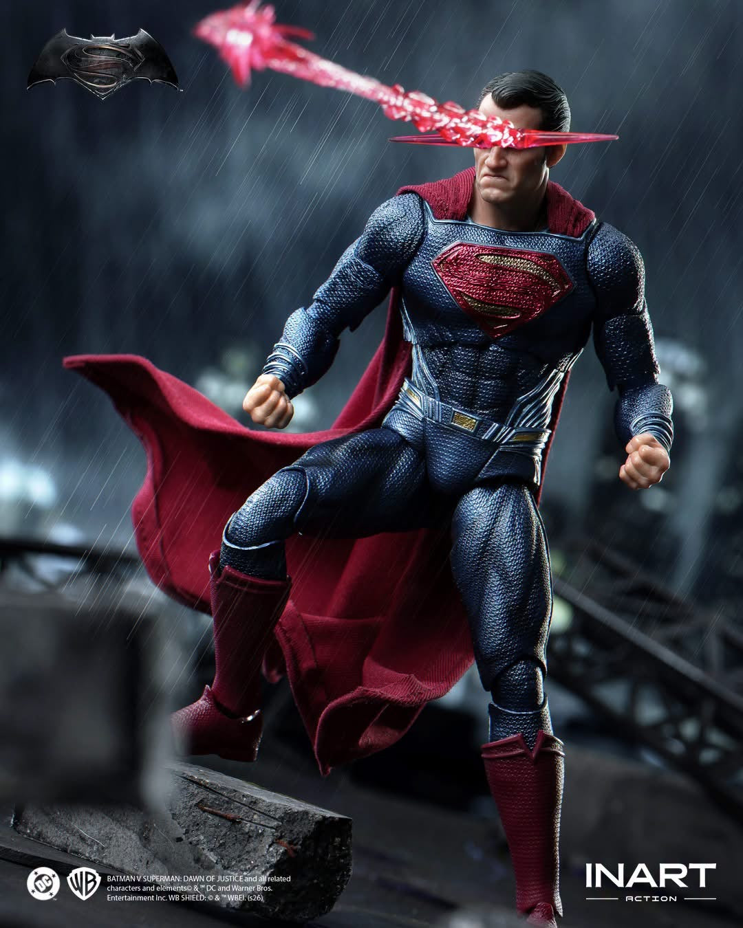 Preventa Figura SUPERMAN - Batman v Superman: Dawn of Justice marca INART M0005 escala 1/12