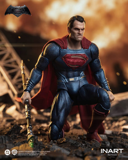 Preventa Figura SUPERMAN - Batman v Superman: Dawn of Justice marca INART M0005 escala 1/12