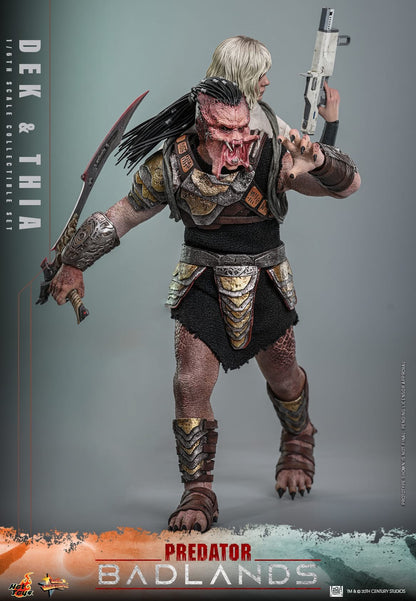 Preventa Figuras Dek & Thia - Predator: Badlands marca Hot Toys MMS850 escala 1/6