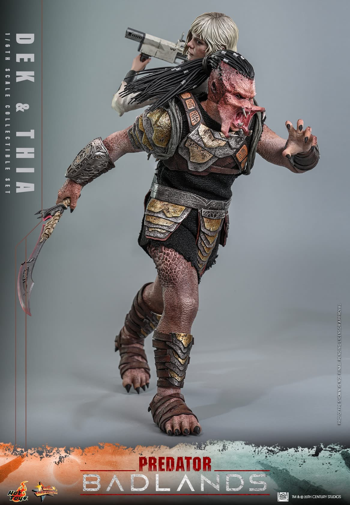 Preventa Figuras Dek & Thia - Predator: Badlands marca Hot Toys MMS850 escala 1/6