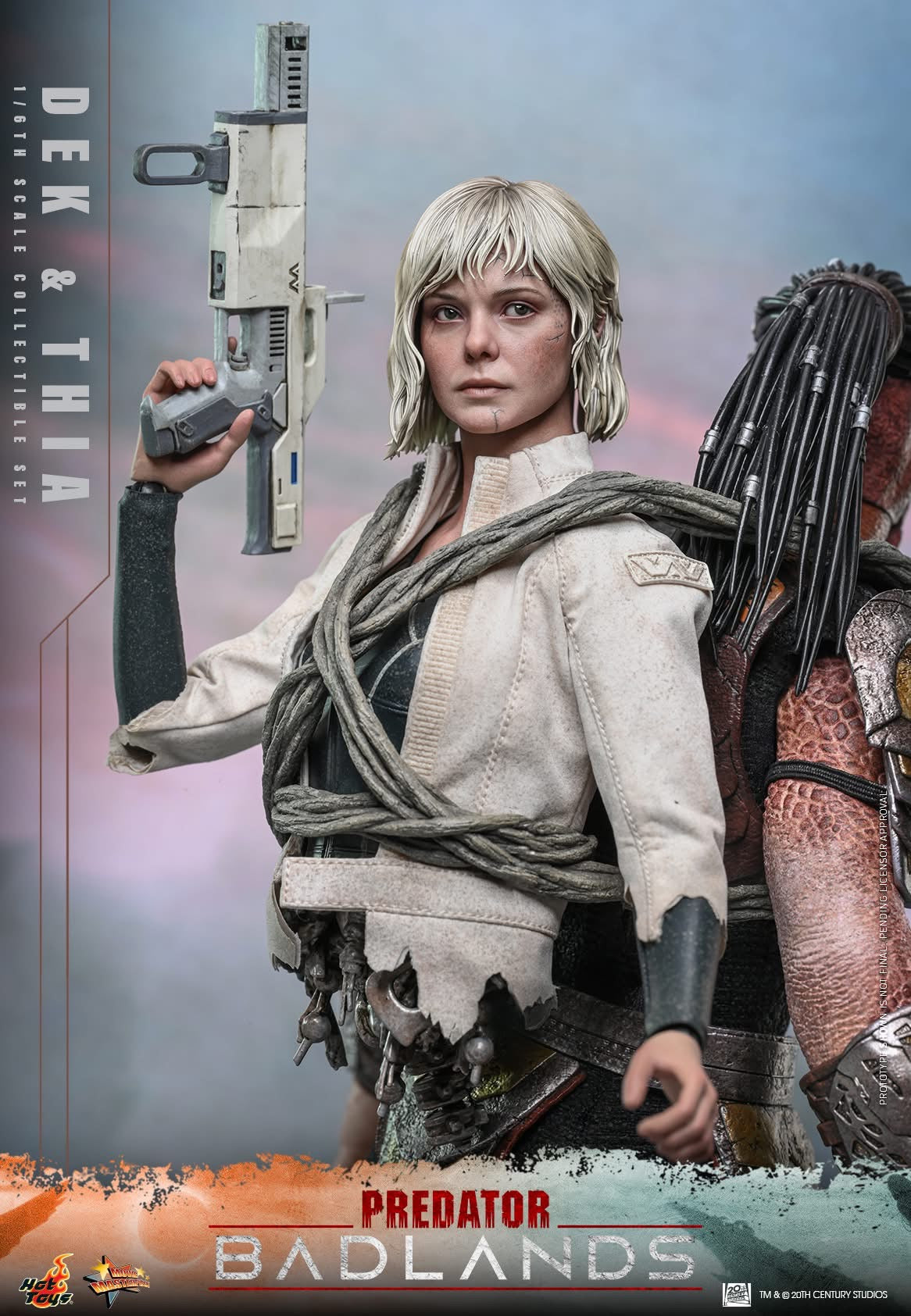 Preventa Figuras Dek & Thia - Predator: Badlands marca Hot Toys MMS850 escala 1/6