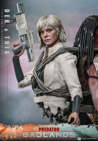 Preventa Figuras Dek & Thia - Predator: Badlands marca Hot Toys MMS850 escala 1/6