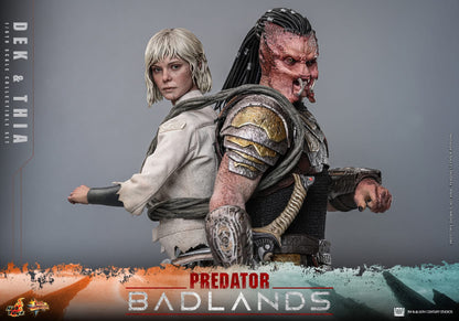 Preventa Figuras Dek & Thia - Predator: Badlands marca Hot Toys MMS850 escala 1/6