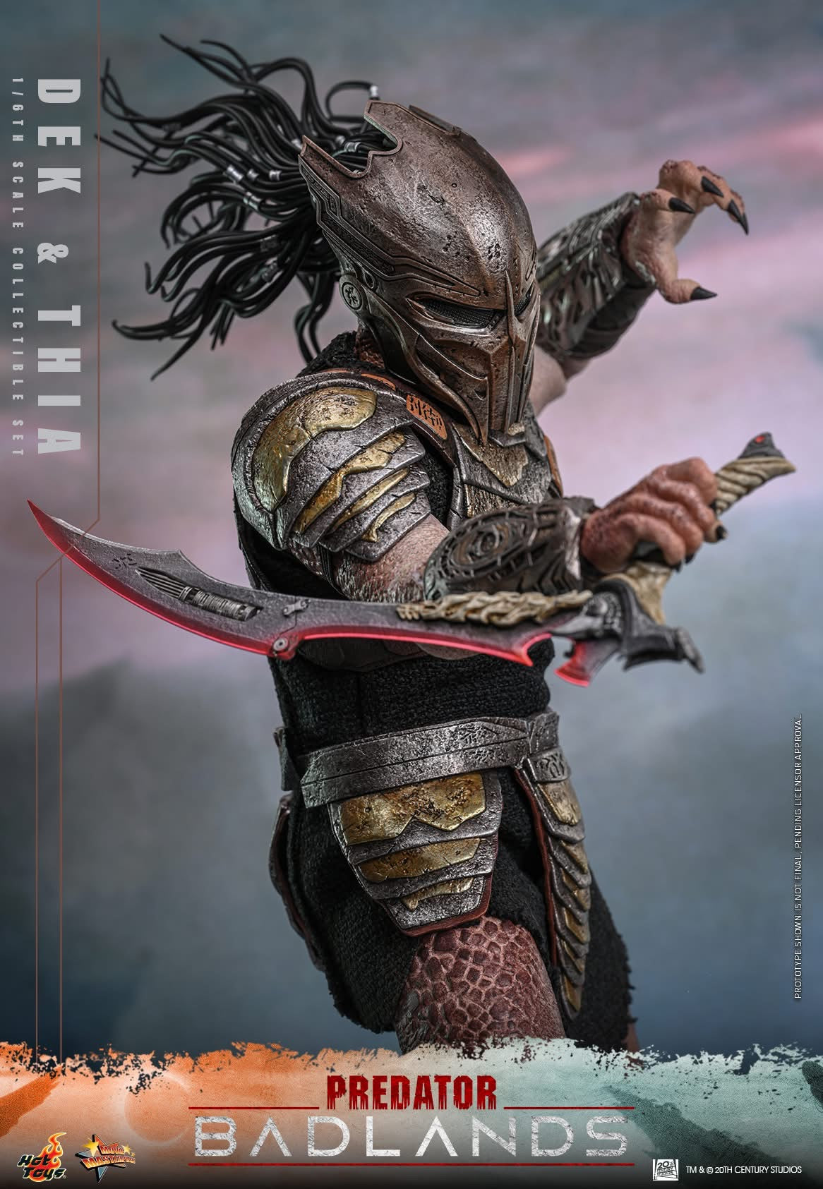 Preventa Figuras Dek & Thia - Predator: Badlands marca Hot Toys MMS850 escala 1/6