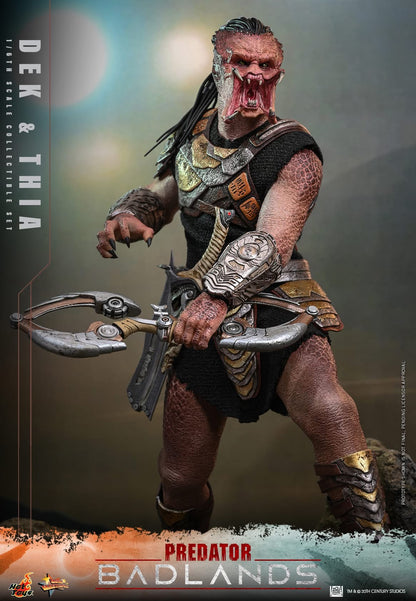 Preventa Figuras Dek & Thia - Predator: Badlands marca Hot Toys MMS850 escala 1/6