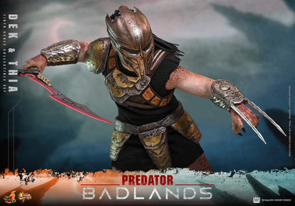 Preventa Figuras Dek & Thia - Predator: Badlands marca Hot Toys MMS850 escala 1/6