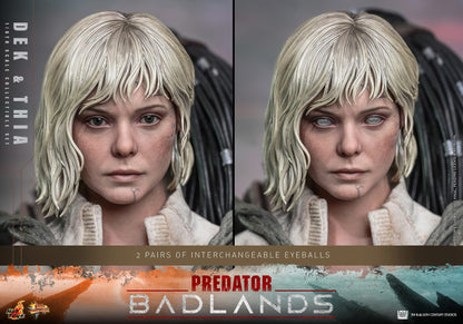 Preventa Figuras Dek & Thia - Predator: Badlands marca Hot Toys MMS850 escala 1/6