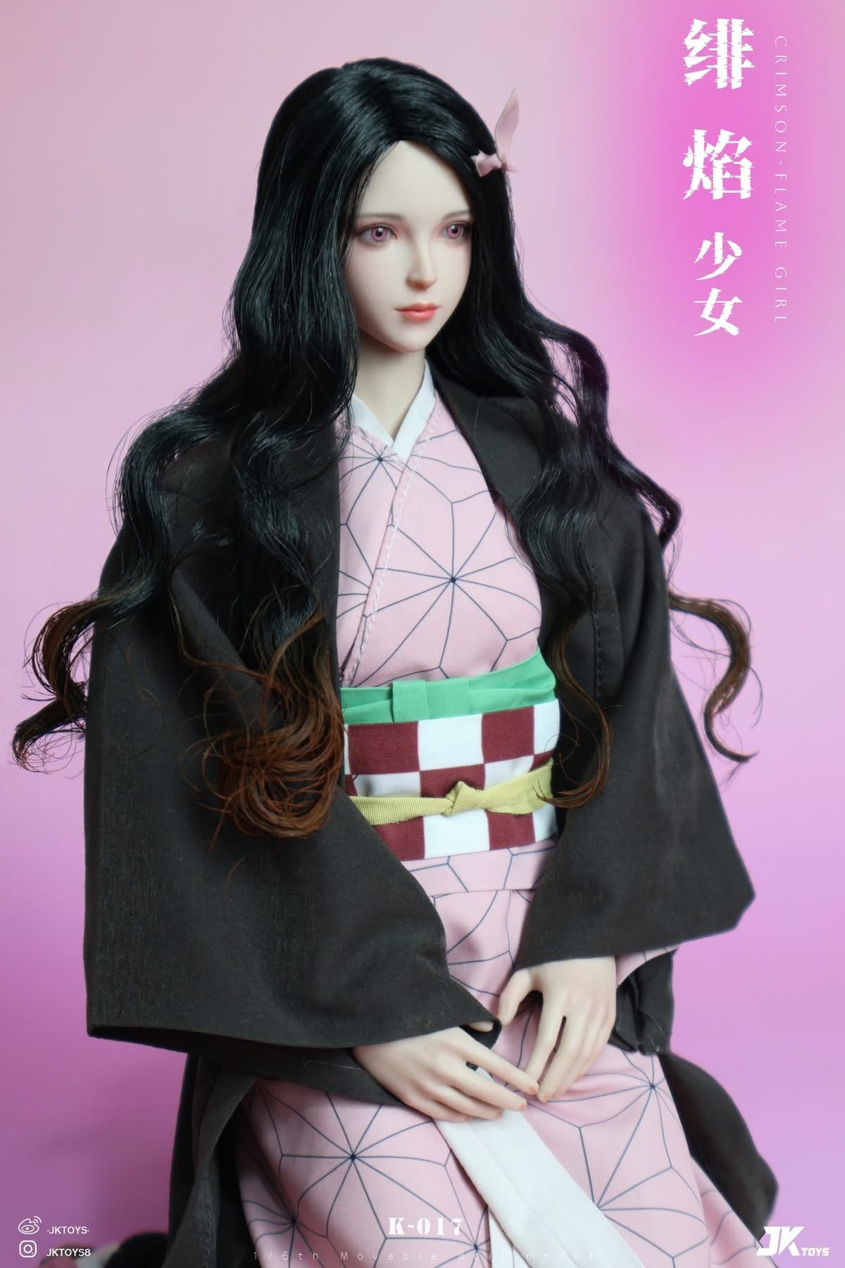 Preventa Figura Crimson Flame Girl marca JKToys K-017 escala 1/6