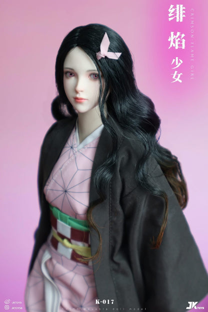Preventa Figura Crimson Flame Girl marca JKToys K-017 escala 1/6