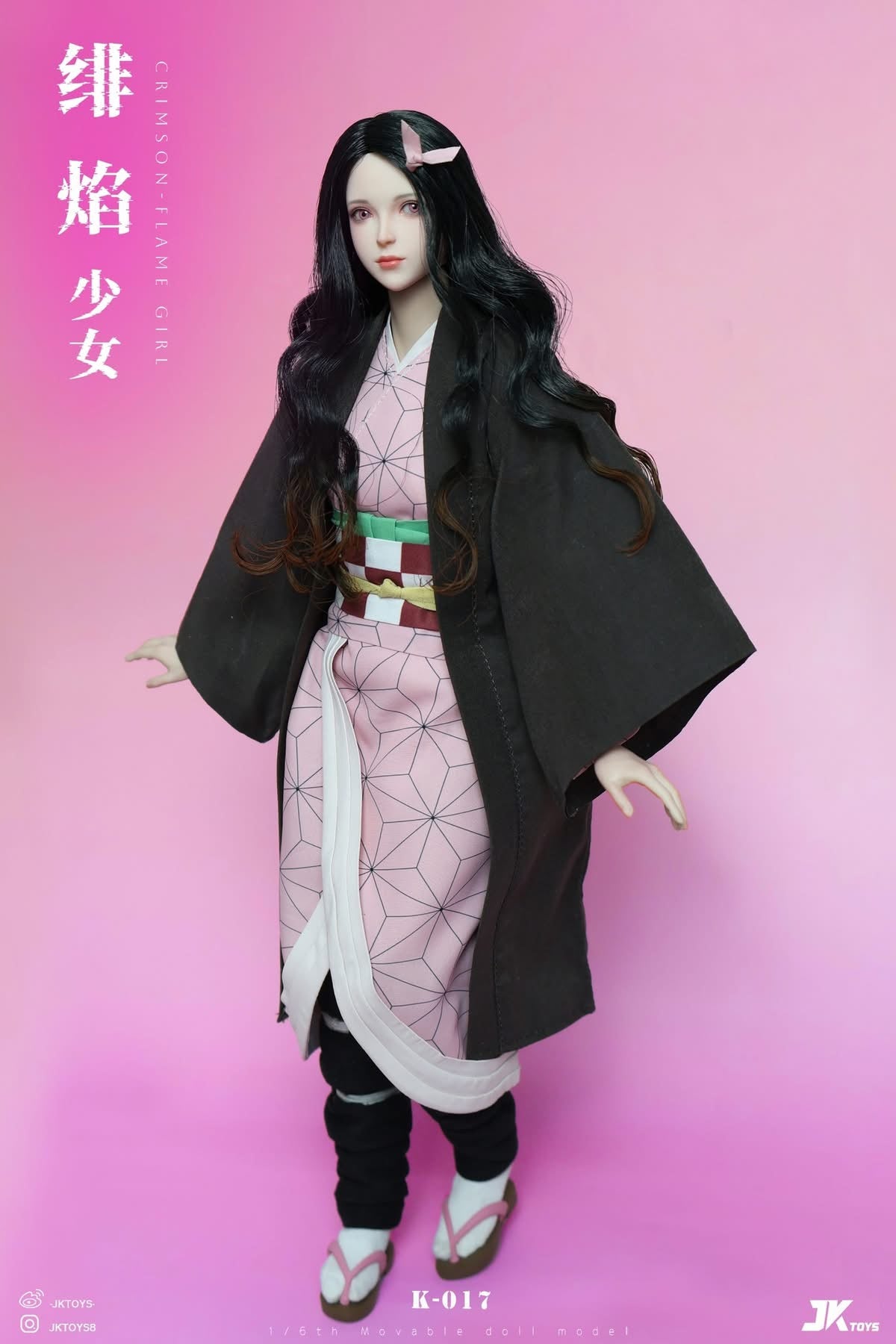 Preventa Figura Crimson Flame Girl marca JKToys K-017 escala 1/6
