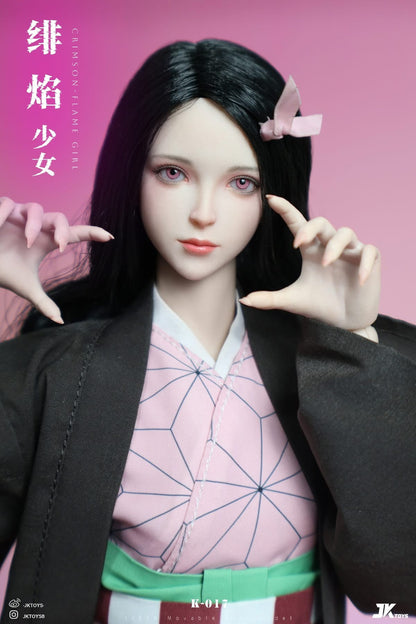 Preventa Figura Crimson Flame Girl marca JKToys K-017 escala 1/6