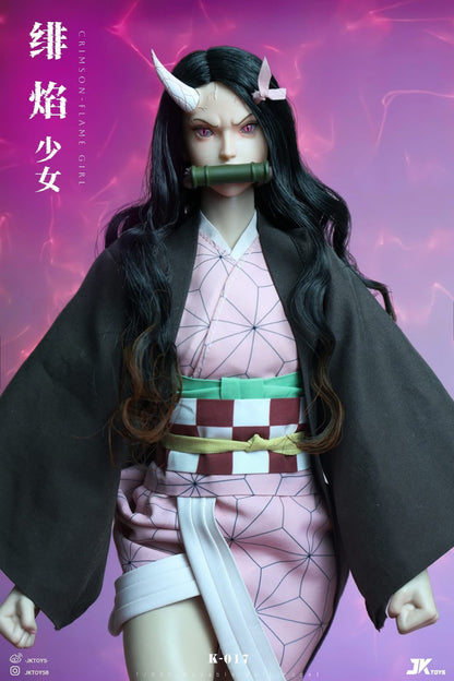 Preventa Figura Crimson Flame Girl marca JKToys K-017 escala 1/6