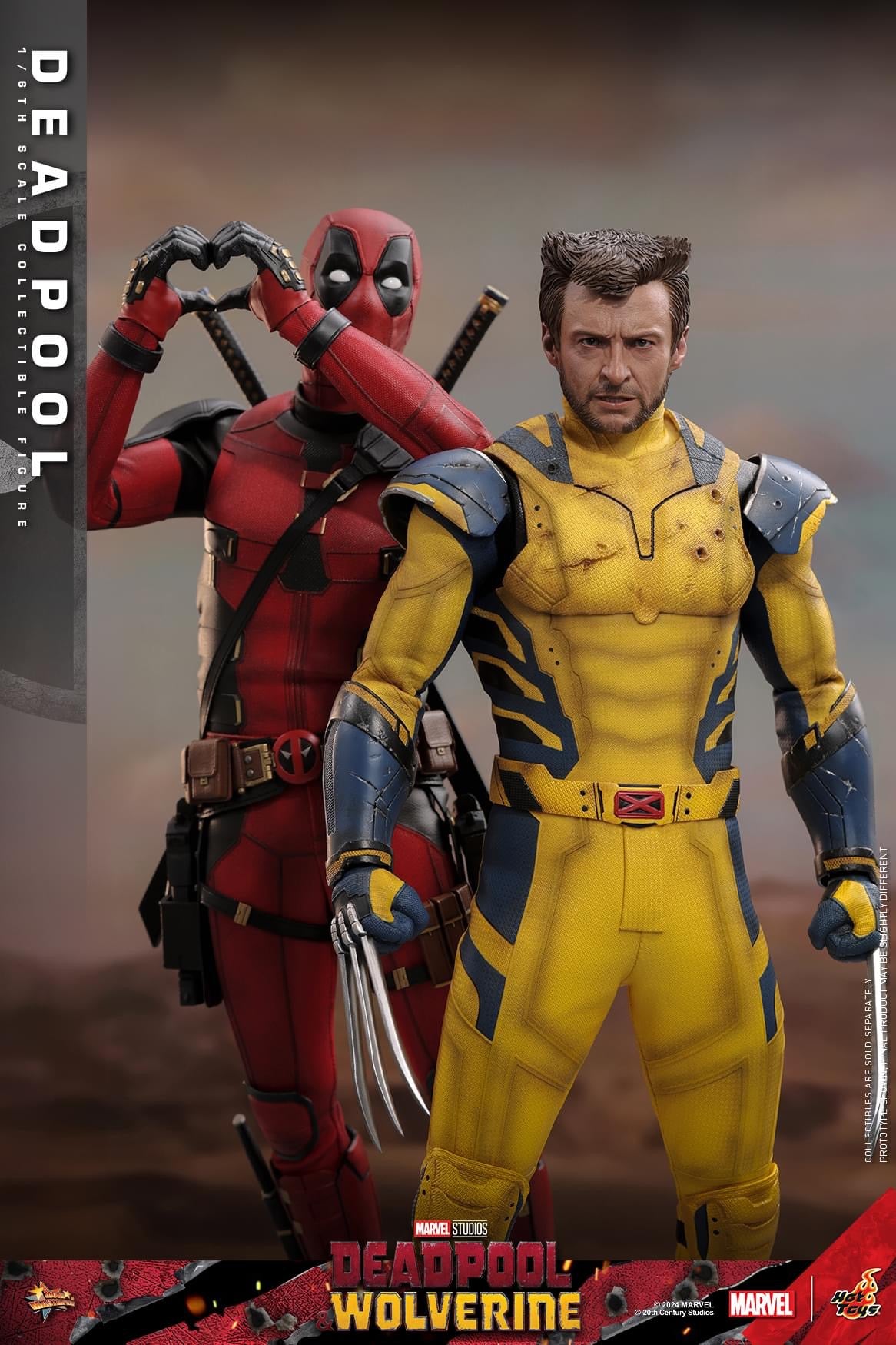 Preventa Figura Deadpool - Deadpool & Wolverine marca Hot Toys MMS746 escala 1/6