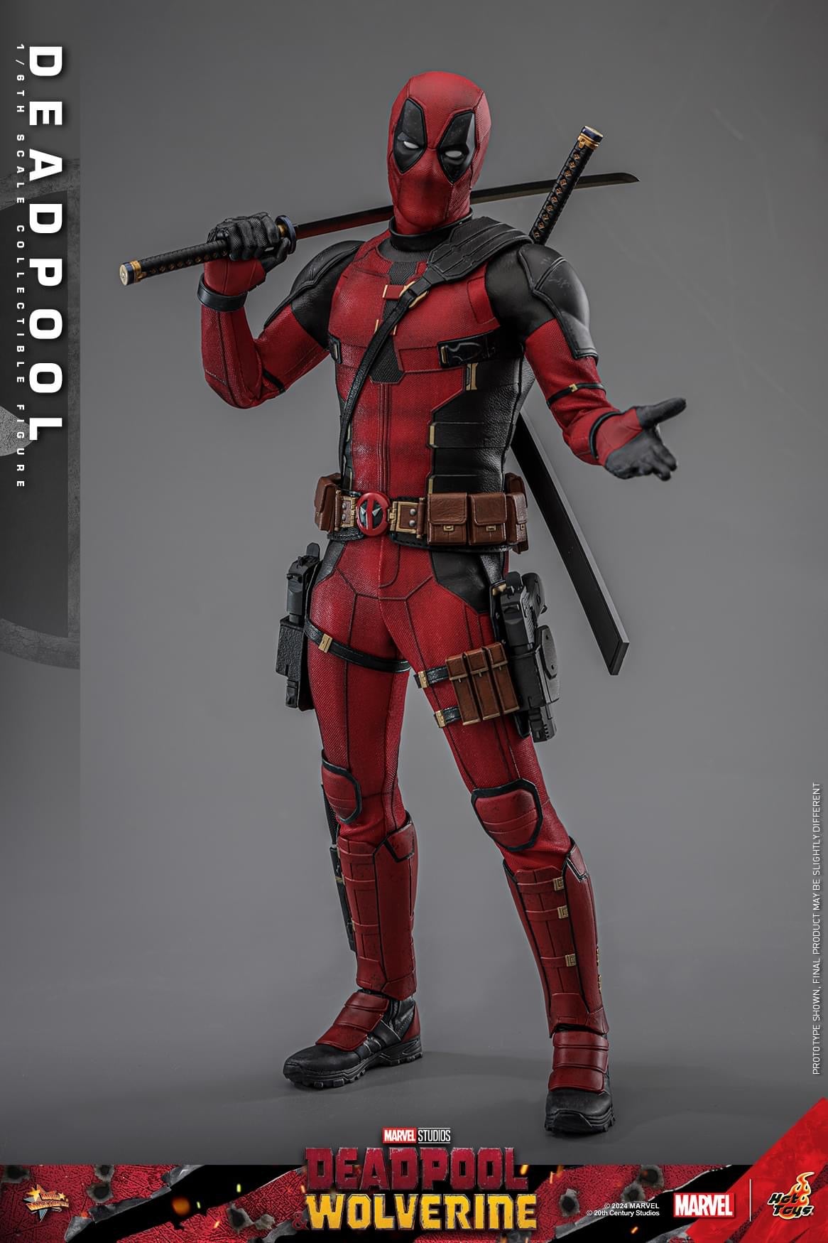 Preventa Figura Deadpool - Deadpool & Wolverine marca Hot Toys MMS746 escala 1/6