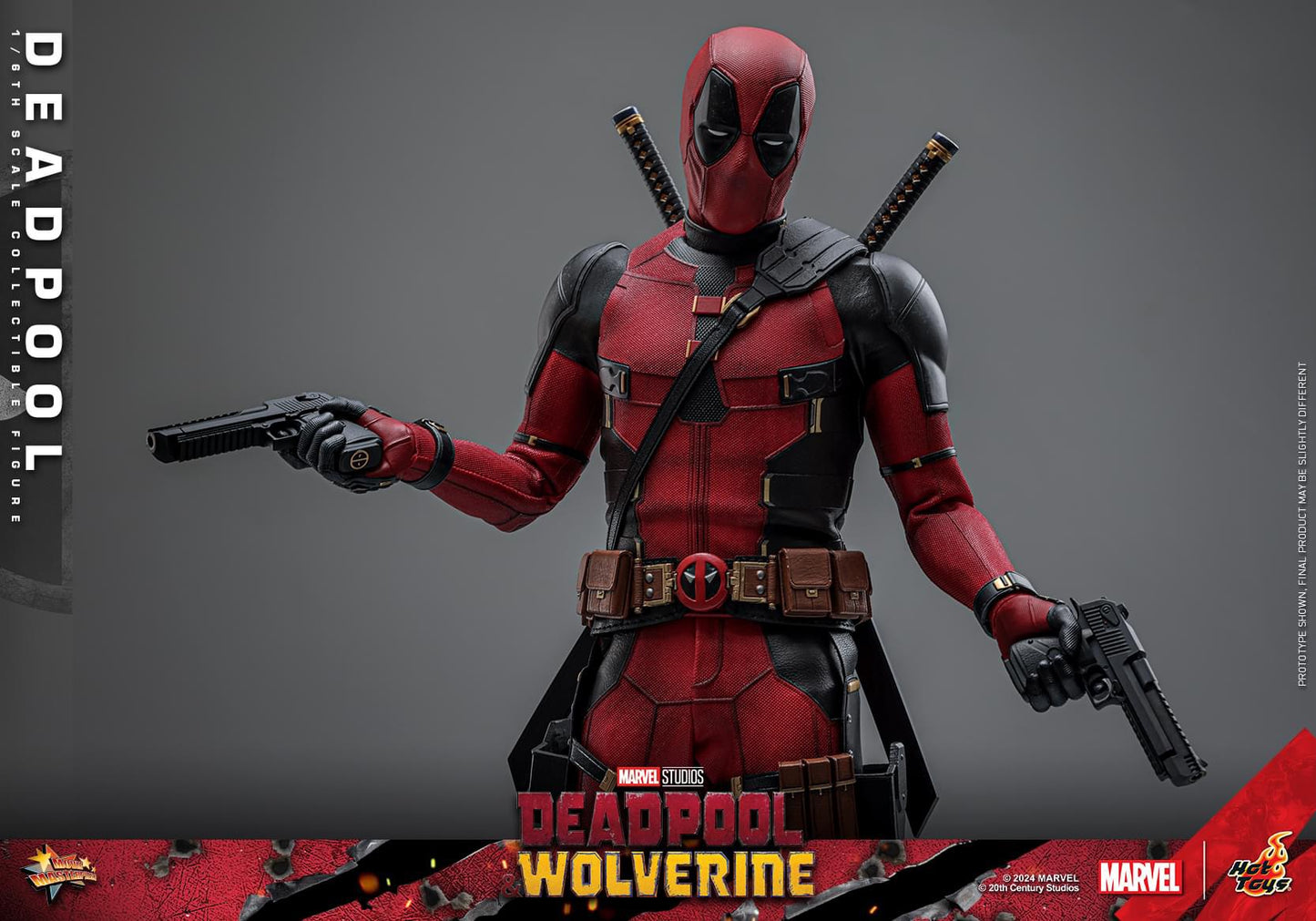 Preventa Figura Deadpool - Deadpool & Wolverine marca Hot Toys MMS746 escala 1/6