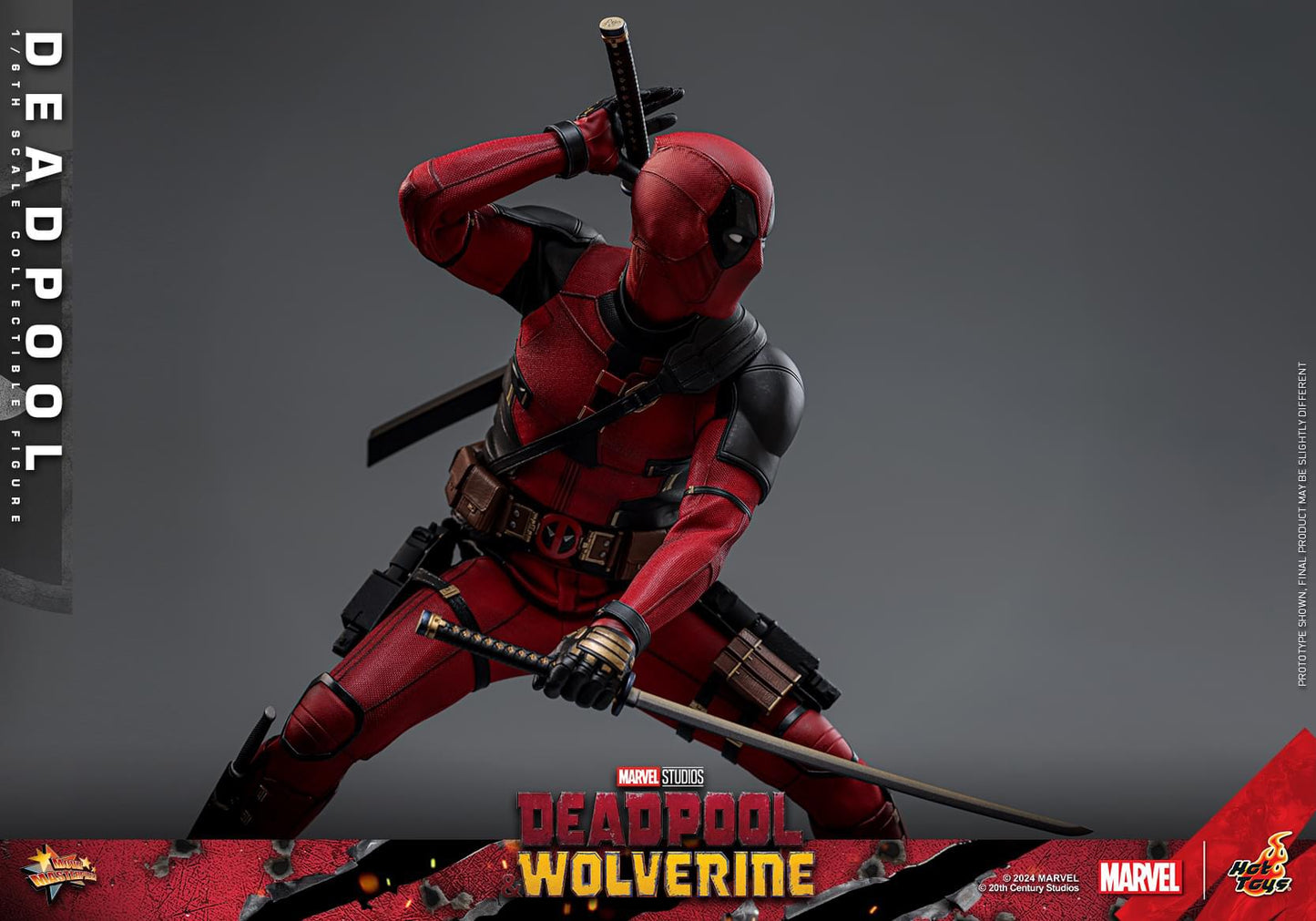 Preventa Figura Deadpool - Deadpool & Wolverine marca Hot Toys MMS746 escala 1/6