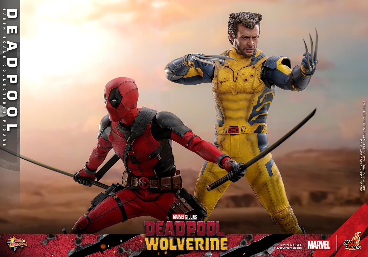 Preventa Figura Deadpool - Deadpool & Wolverine marca Hot Toys MMS746 escala 1/6