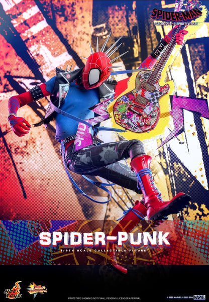 Preventa Figura SPIDER-PUNK - Spider-Man: Across the Spider-Verse marca Hot Toys MMS726 escala 1/6